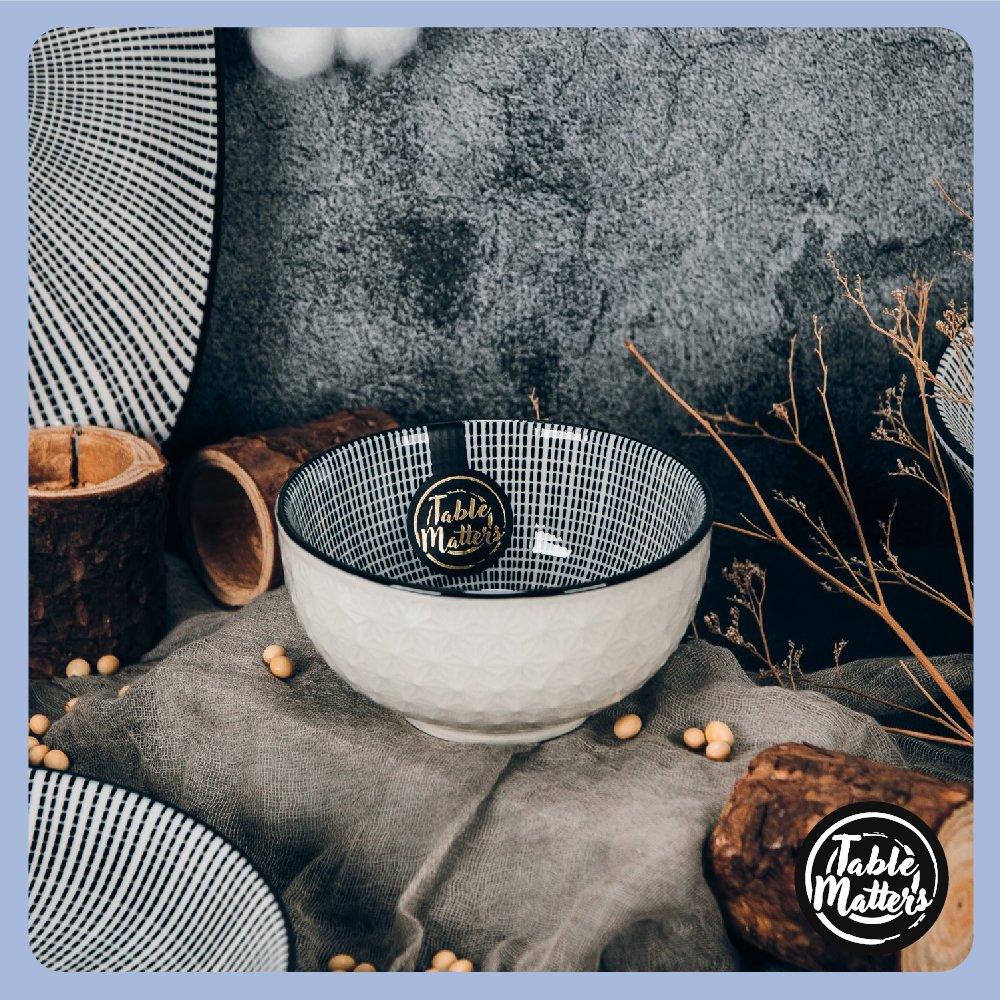 11-Scattered-Lines-Tableware-4-5-Inch-Rice-Bowl-ProductListing Scattered Lines Collection