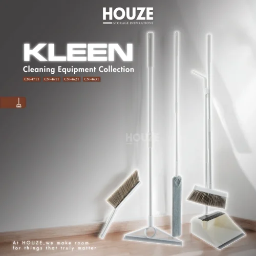 KLEEN - Cleaning Tools Collection - Broom & Dustpan| Hand Broom | Floor Squeegee | Gap Cleaner