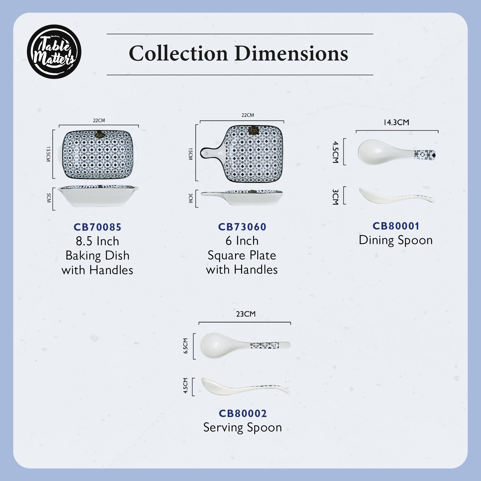 CrisscrossBlue-Tableware-ProductListing-27 Crisscross Blue - Flower Shaped Saucer