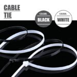 Cable Tie - 0.36cm x 15cm/20cm/25cm/30cm (Black/Clear)