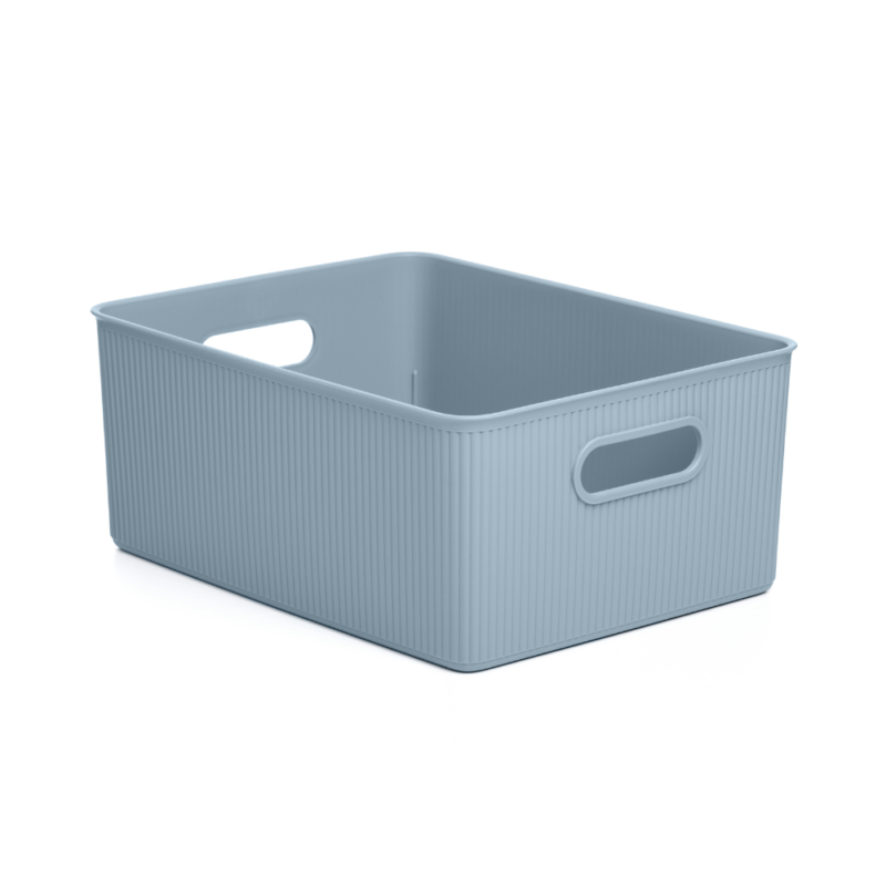 Tatay - Storage Basket L 15L BAOBAB. Blue | White | Lilac | Taupe | Grey