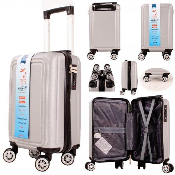 WOW TRAVEL Underseat 2024 New Hardcase Cabin Trolley Suitcase 40x25x20CM AND 45X36X20CM RYANAIR - WIZZAIR - JET2 - EASYJET