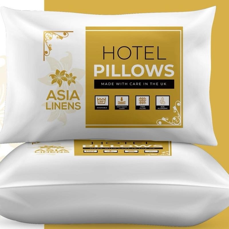 Hotel Quality Pillows | 2 Pack, 4 Pack, 6 Pack, 8 Pack, 10 Pack | SAME DAY SHIPPING | Extra Filled Luxury Pillows